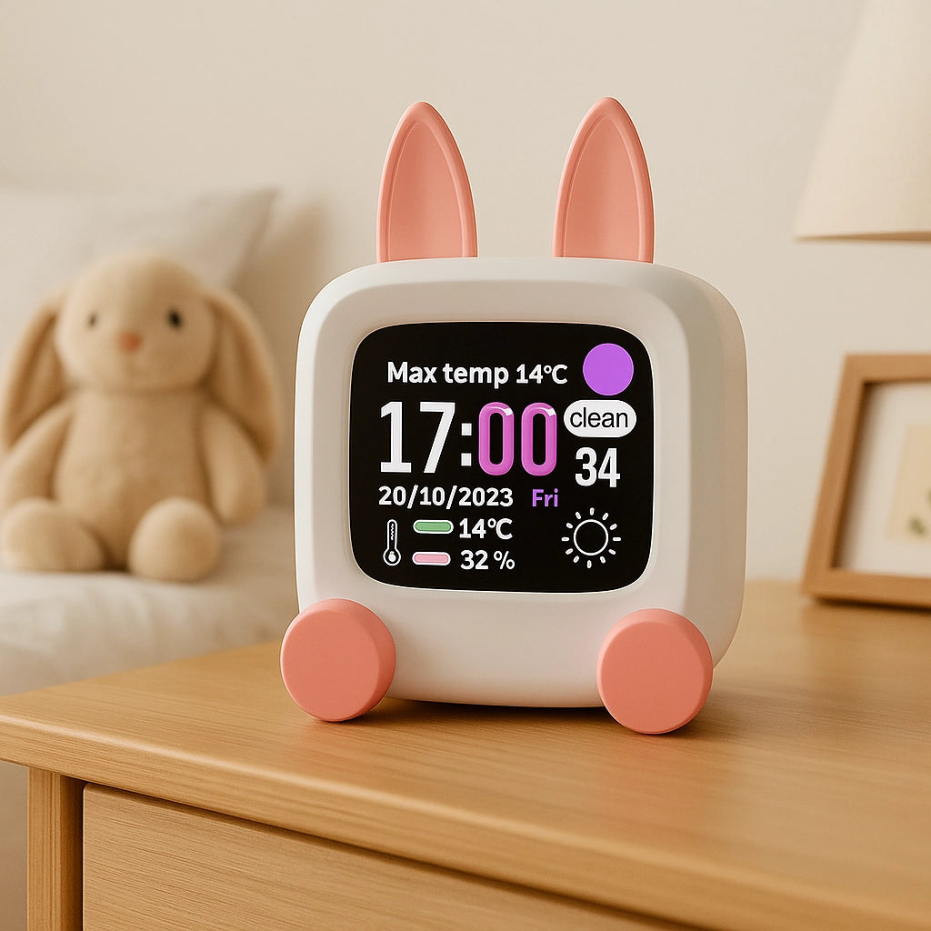 Crypto Pixel Desk Clock