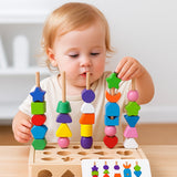 Wooden Color Sorting Toy