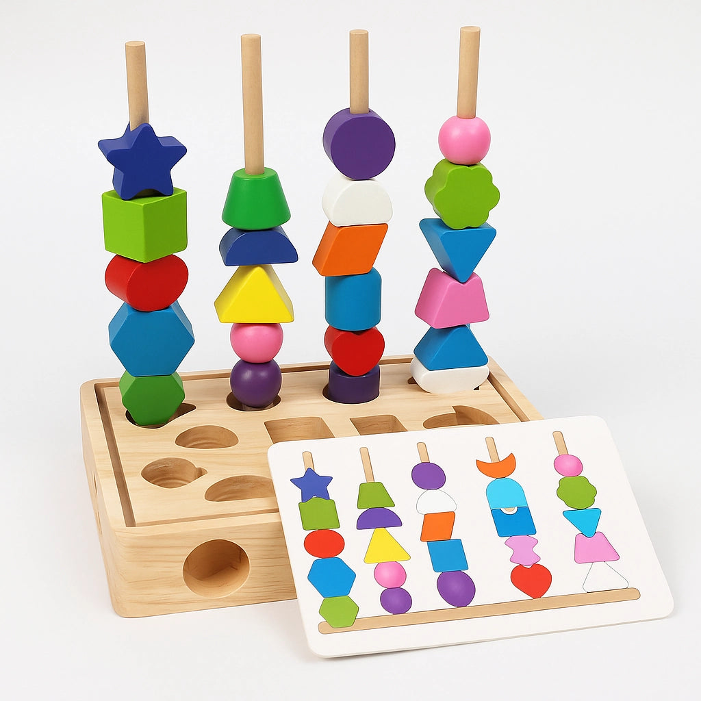 Wooden Color Sorting Toy