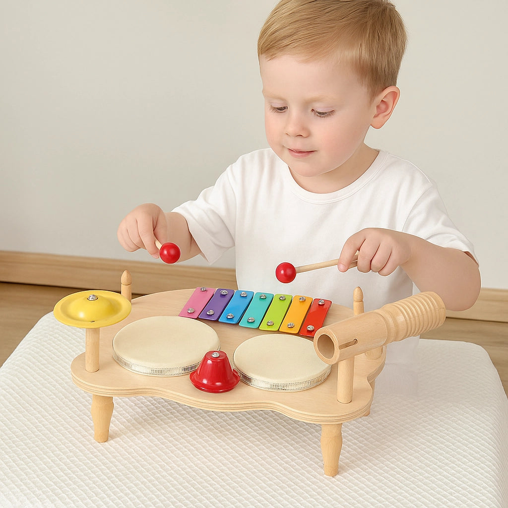 Wooden Kids Drum Collection