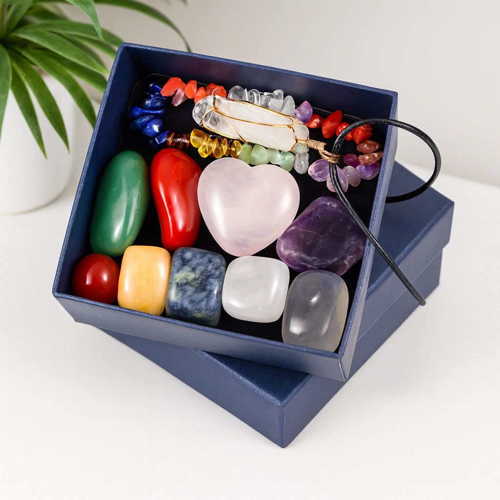 Healing Crystals Chakra Set