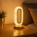 LumiOval™ Crystal Table Lamp