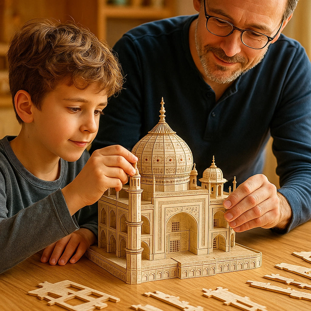 Taj Mahal Wooden Puzzle