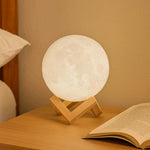 LOGROTATE Moon Lamp