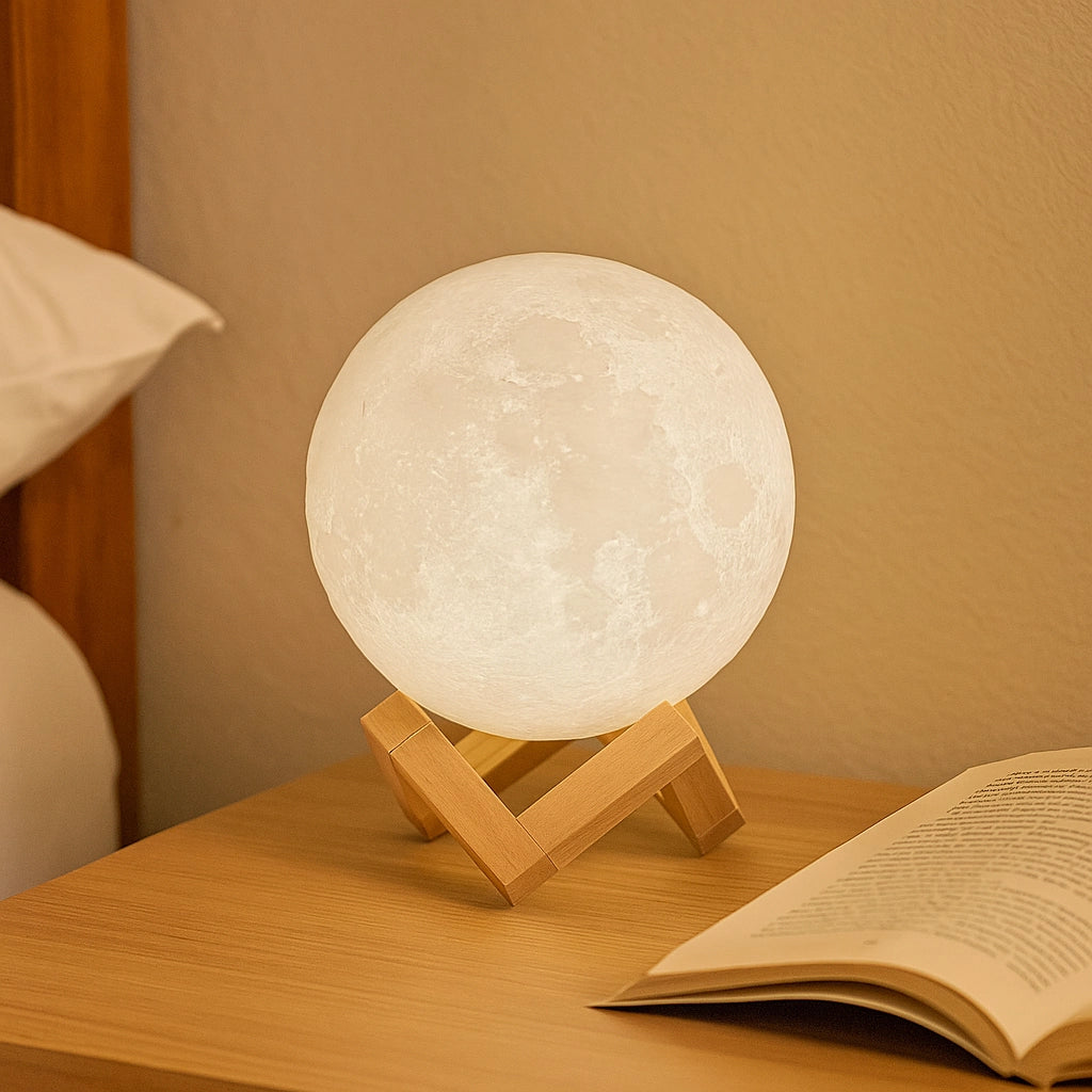 LOGROTATE Moon Lamp