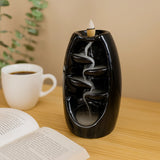 Ceramic Waterfall Incense Burner
