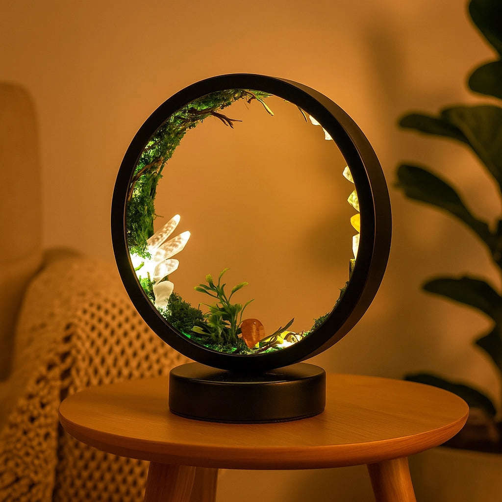 Crystal Healing Night Light Lamp