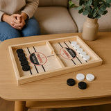 Wooden Sling Puck Game