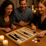 Wooden Sling Puck Game