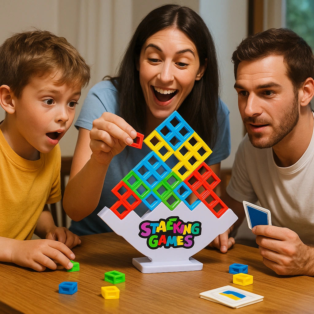 Tetra Tower Stacking Game