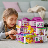 Pink Summer Villa Building Set
