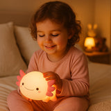 Axolotl Silicone Night Light