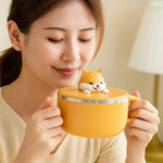 Cute Ramen Bowl with Lid