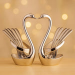 Silver Swan Tableware Holder