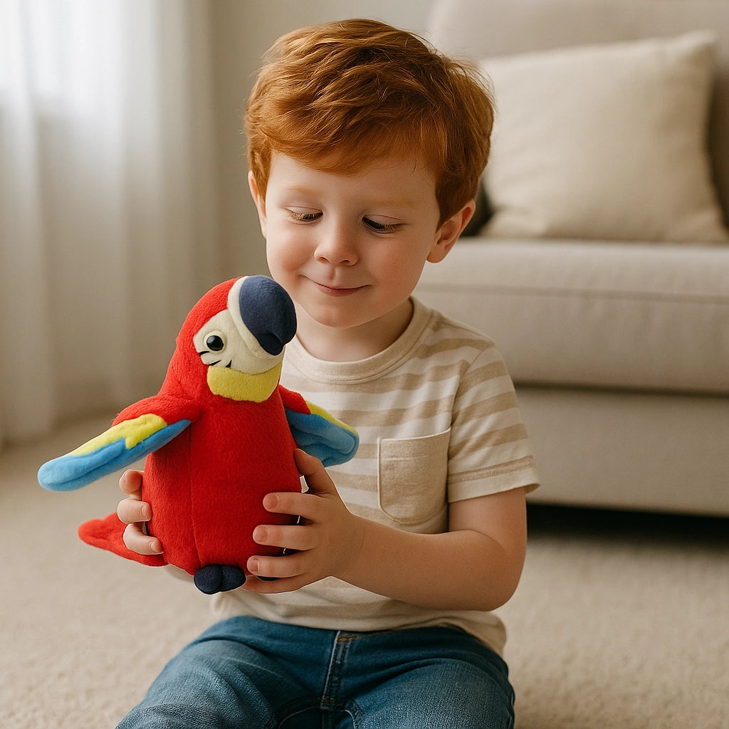 Talking Parrot Plush