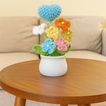 Crochet Flower Potted Plant