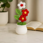 Crochet Flower Potted Plant