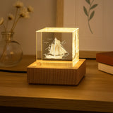 MoonBeam™ 3D Crystal Sculpture