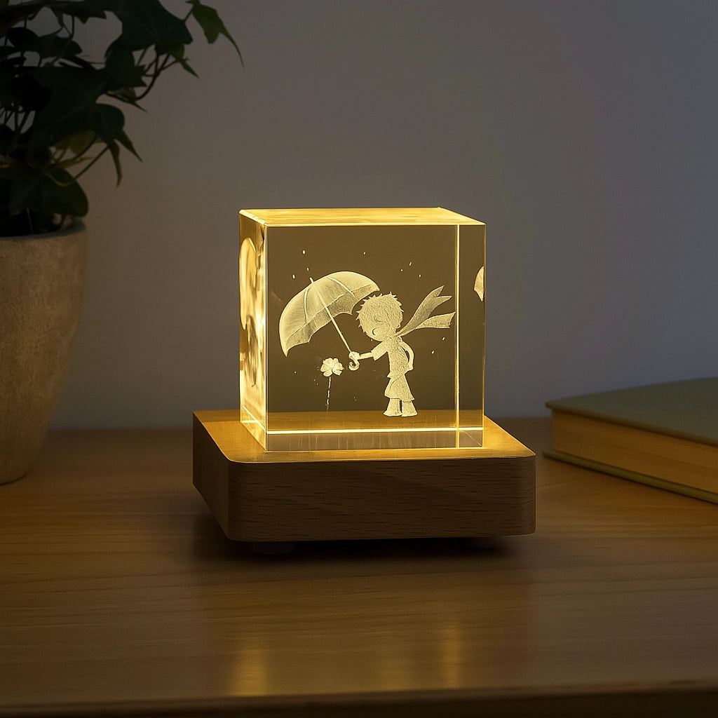 MoonBeam™ 3D Crystal Sculpture