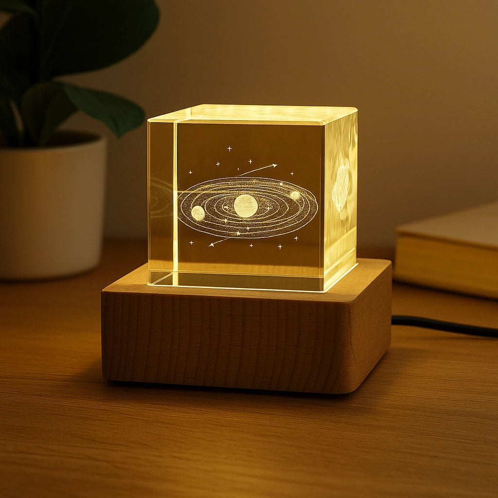 MoonBeam™ 3D Crystal Sculpture