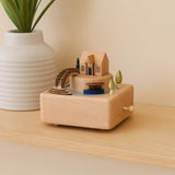 Wooden Christmas Music Box Collection