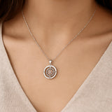 Inspirational Compass Pendant Necklace