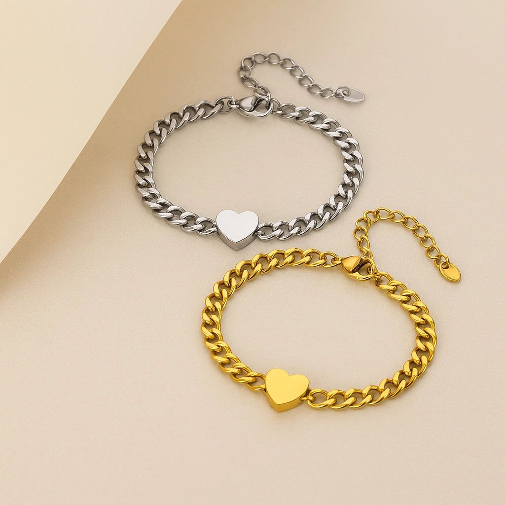HeartFusion™ Couple Bracelets