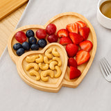 Heart Shaped Bamboo Board