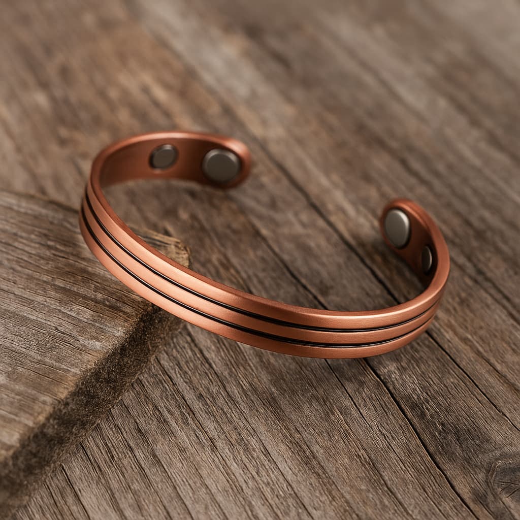 Magnetic Copper Cuff Bracelet