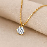 MoissaniteElegance™ Pendant Necklace
