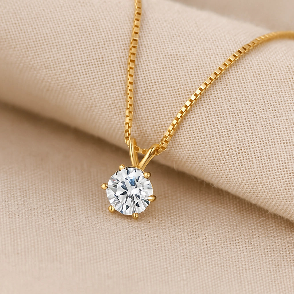 MoissaniteElegance™ Pendant Necklace