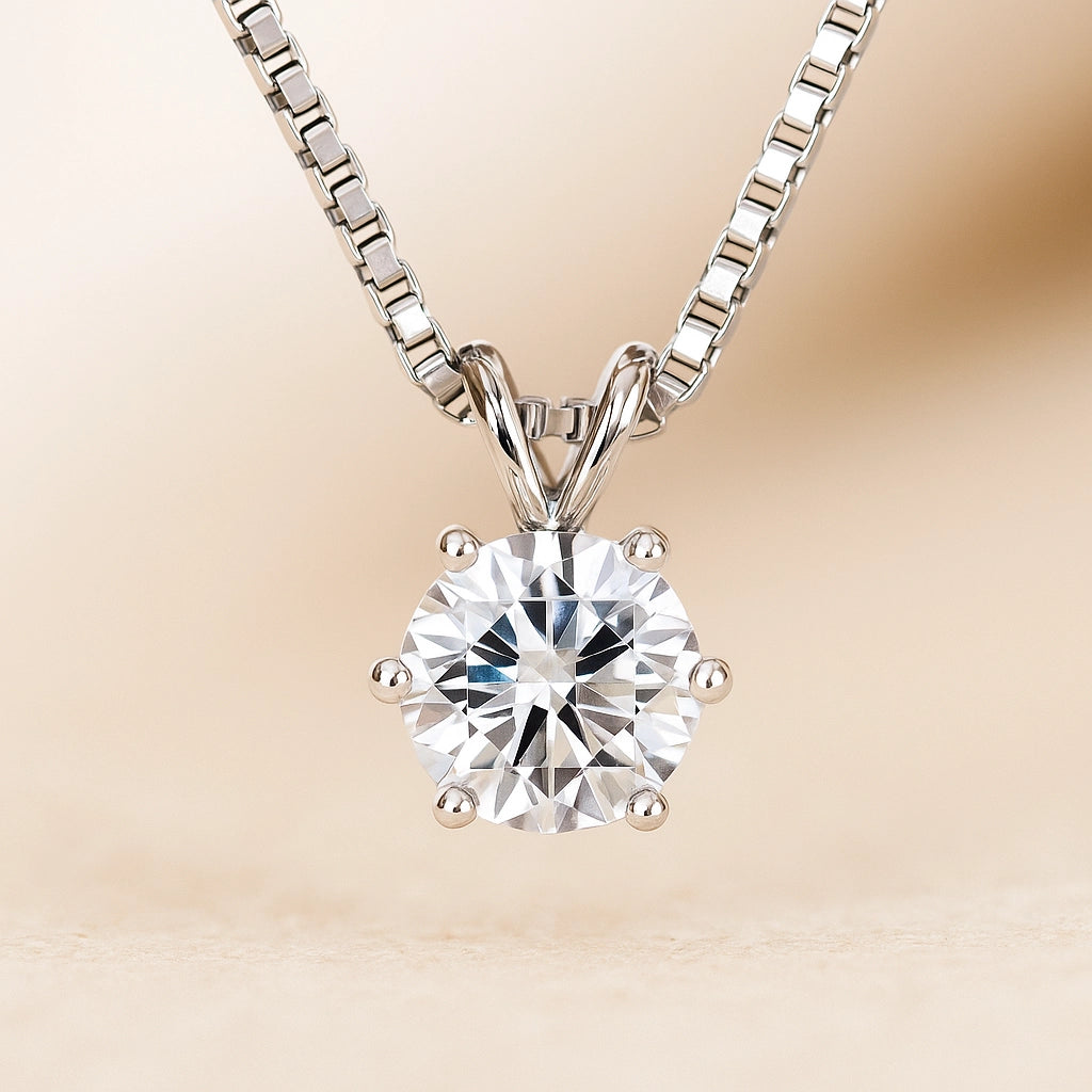 MoissaniteElegance™ Pendant Necklace