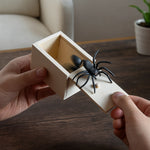 Wooden Spider Prank Box