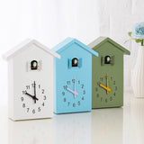 Nordic Birdhouse Wall Clock