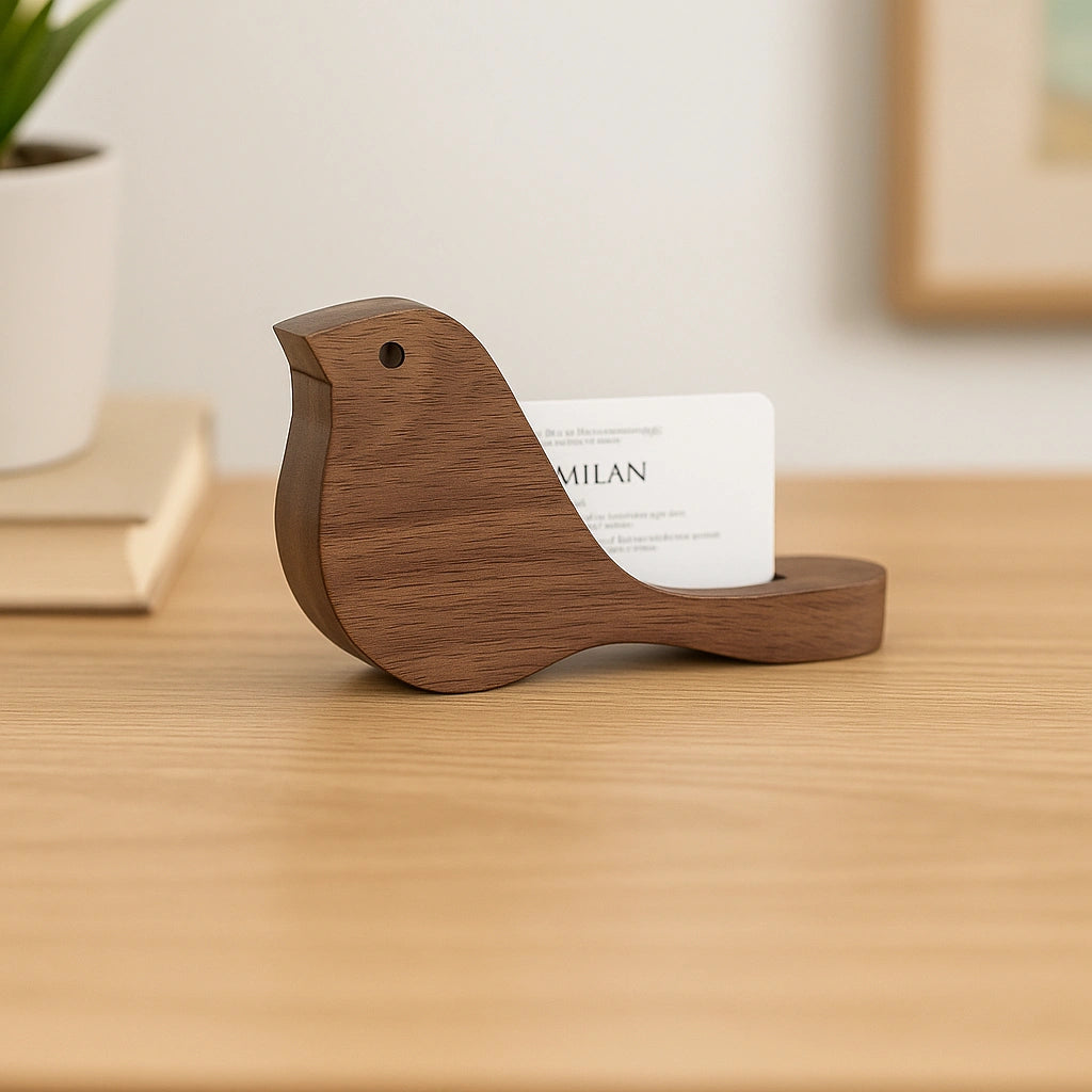 Business Card™ Wooden Holder