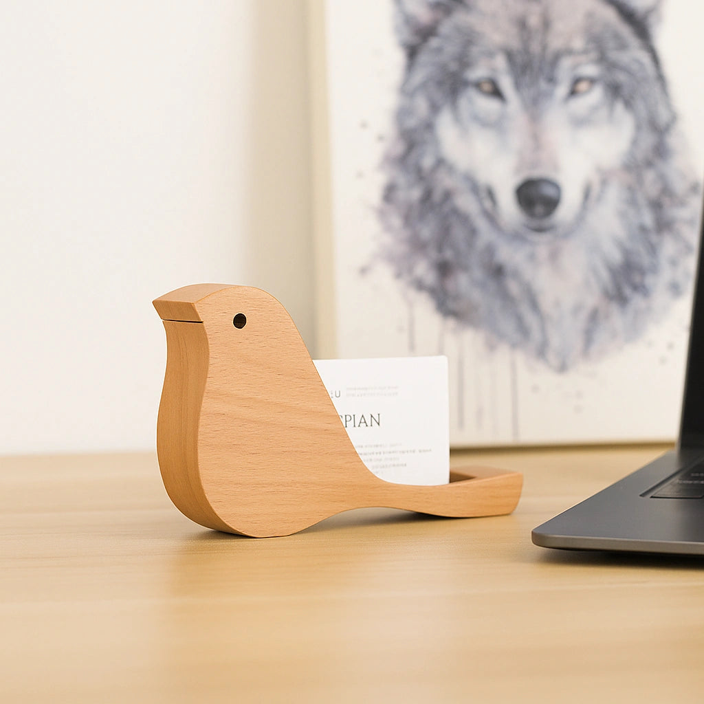 Business Card™ Wooden Holder