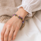 Colorful Beads™ Peach Bracelet