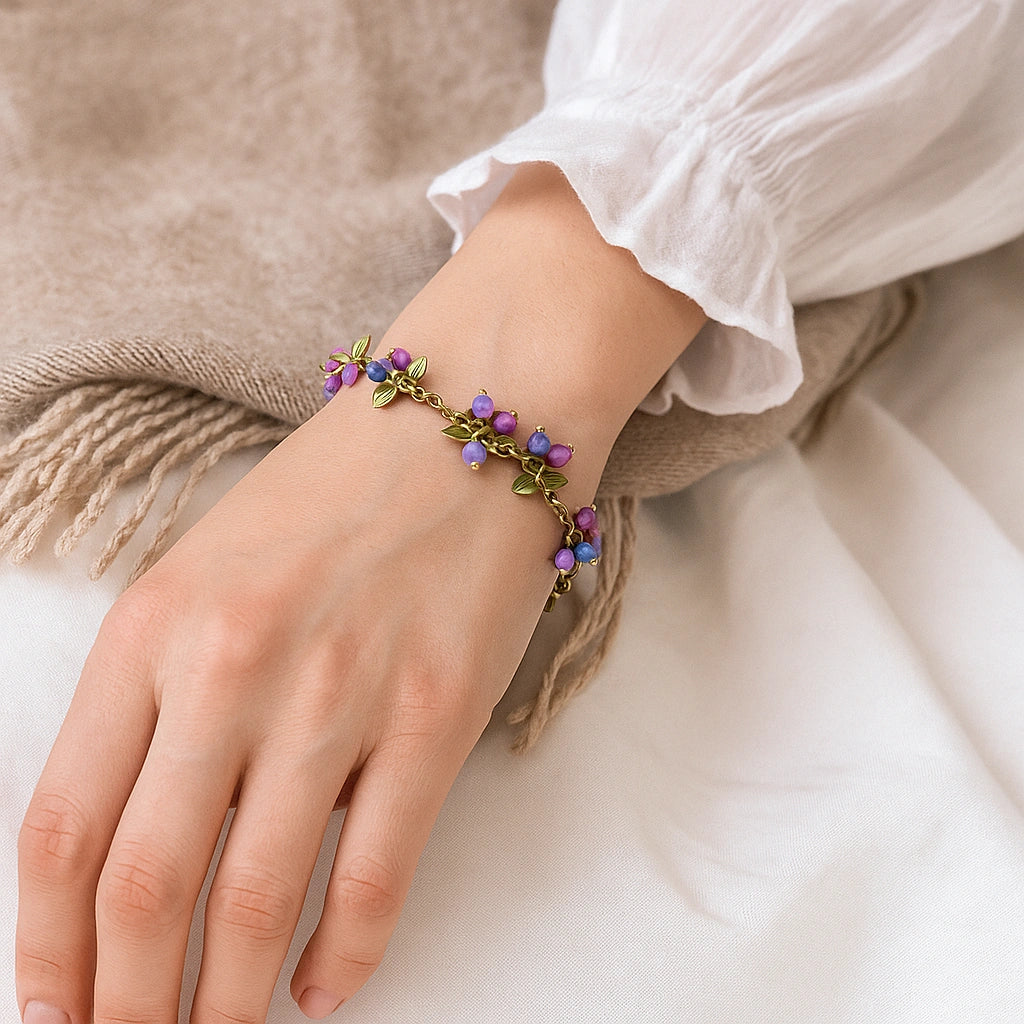 Colorful Beads™ Peach Bracelet