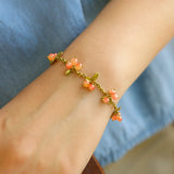 Colorful Beads™ Peach Bracelet