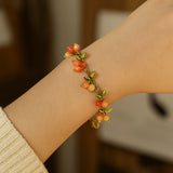 Colorful Beads™ Peach Bracelet