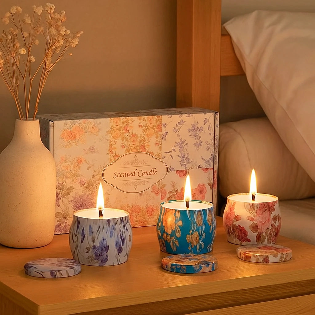 Scented Candle Gift Set Collection