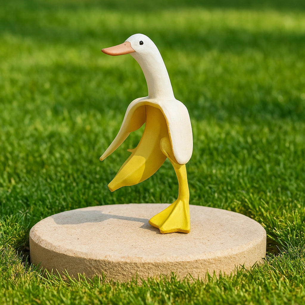 Banana Duck Sculpture