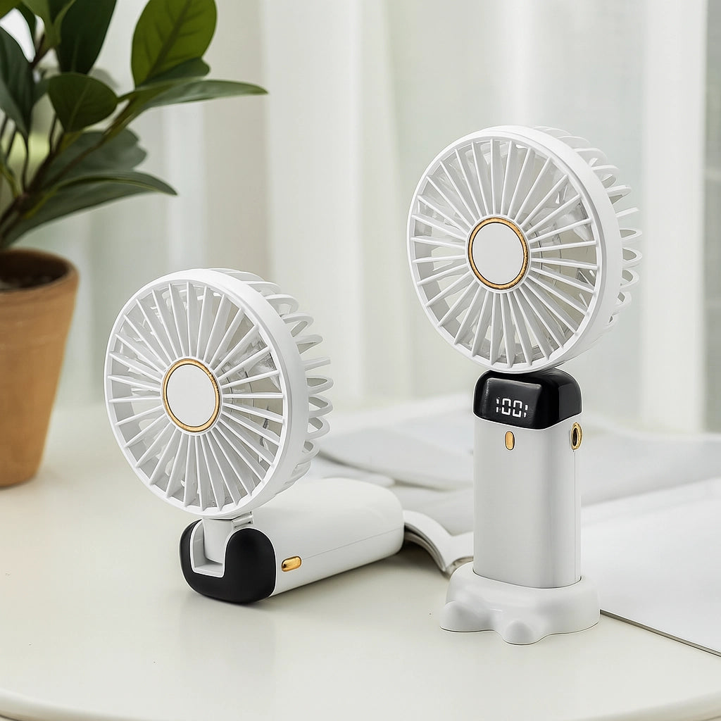 Portable Handheld Rechargeable Fan
