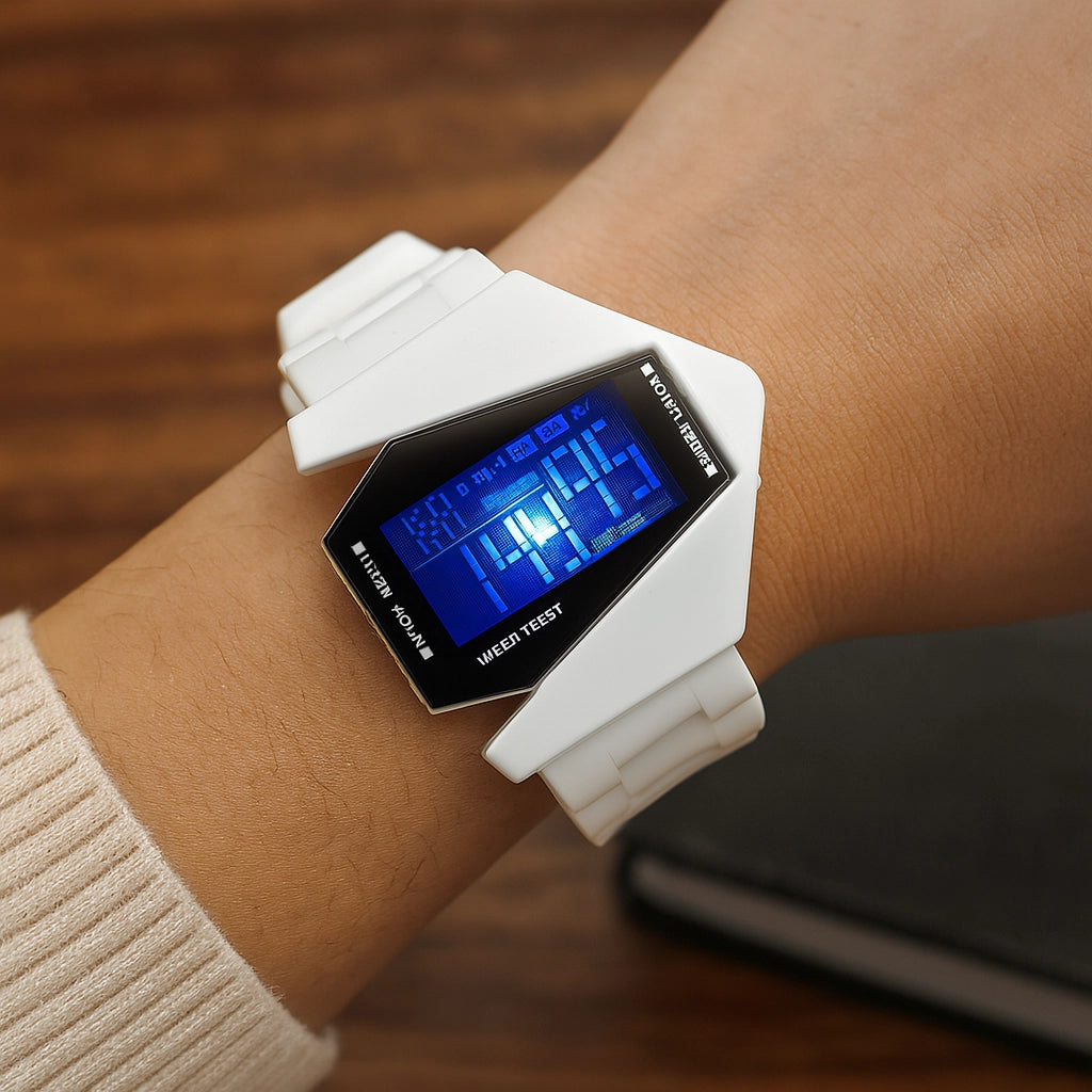 Airplane LED Wrist Watch