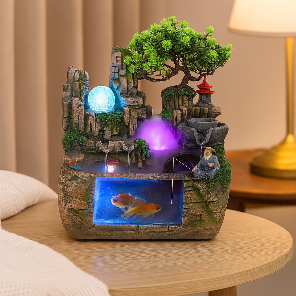 Indoor Tabletop Waterfall Fountain