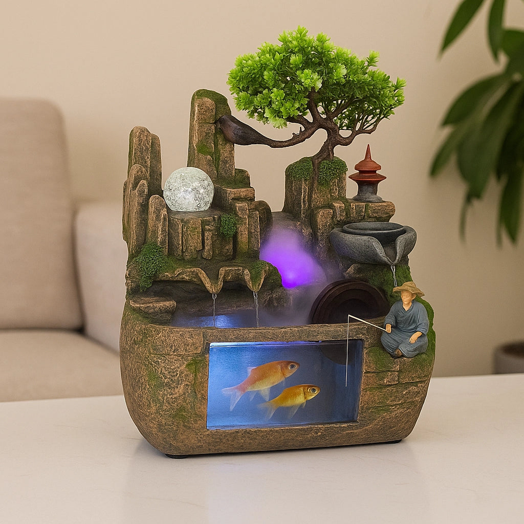 Indoor Tabletop Waterfall Fountain