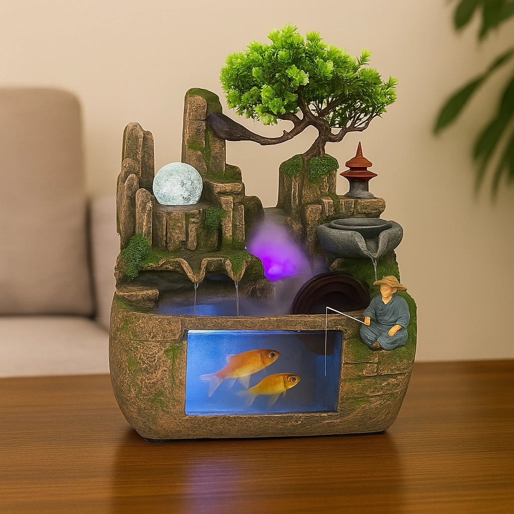 Indoor Tabletop Waterfall Fountain