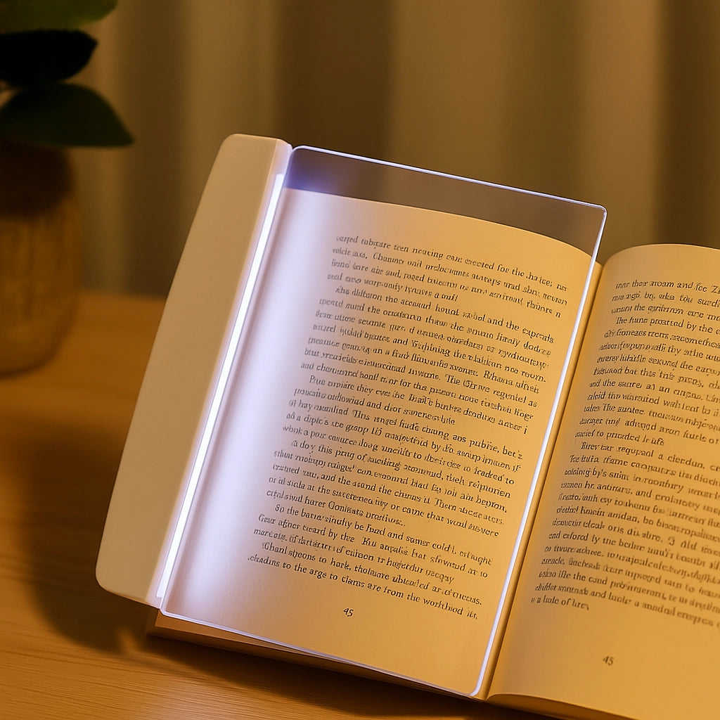Flat Page Book Light