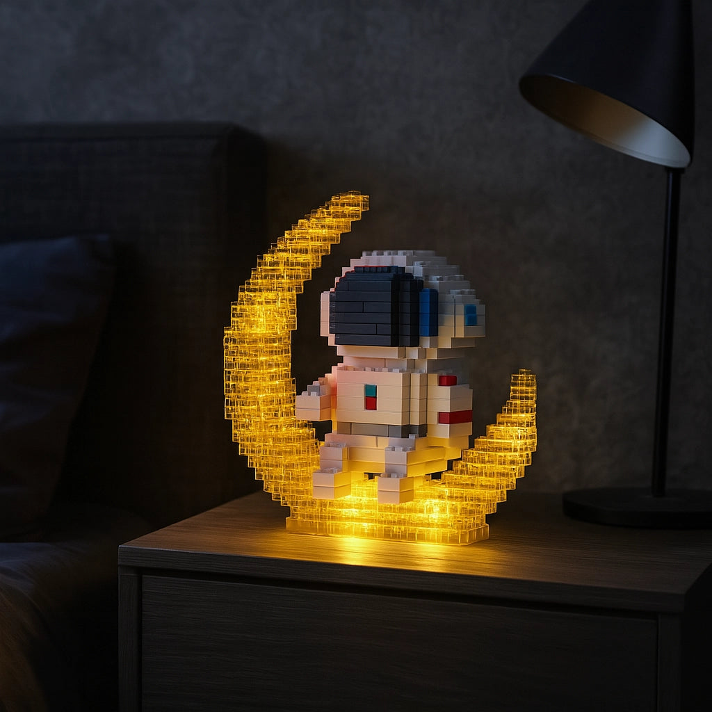 Astronaut Micro Building Block Set