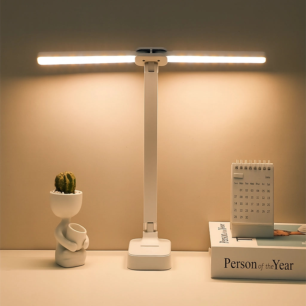 LED Double-Head Desk Lamp